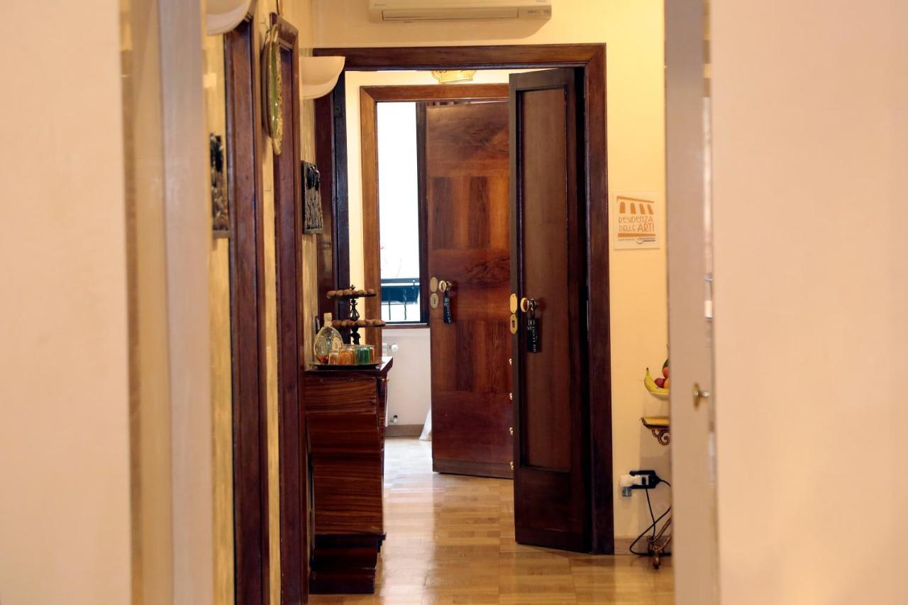 Отель Residenza Delle Arti Рим Экстерьер фото