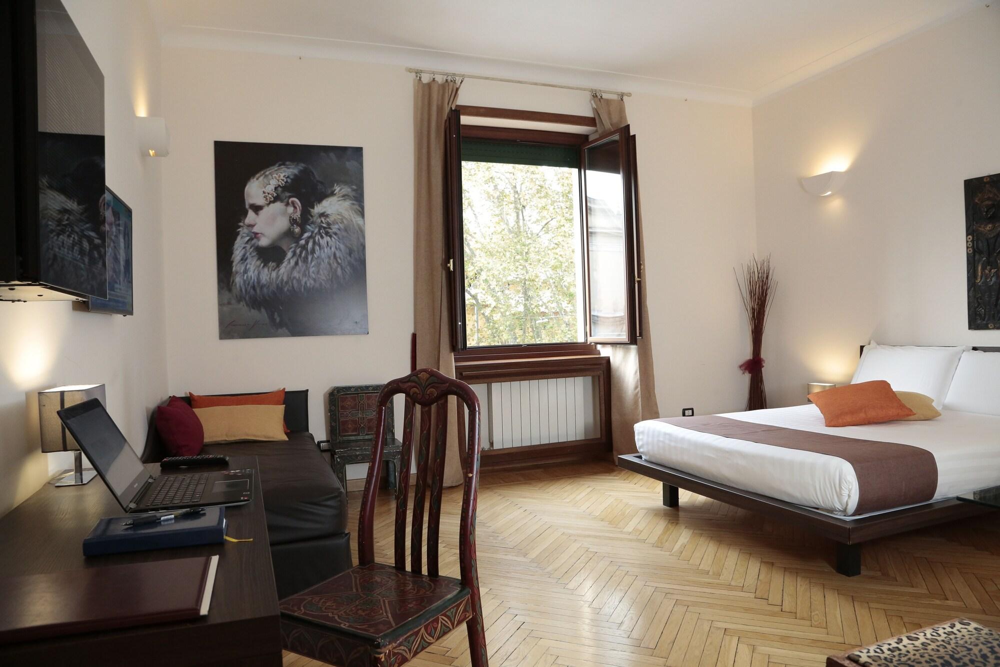 Отель Residenza Delle Arti Рим Экстерьер фото